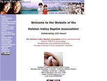 Tablet Screenshot of holstonvalleybaptists.org